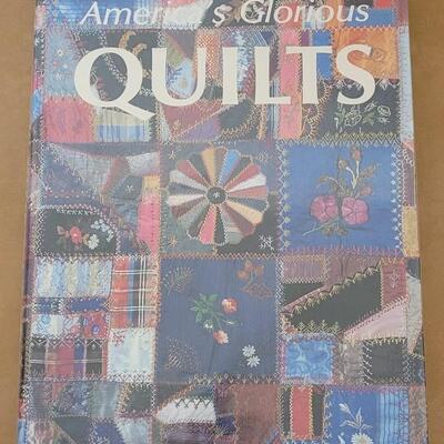 Lot 217: Primitive Art Book and American's Glorious Quilts Books
