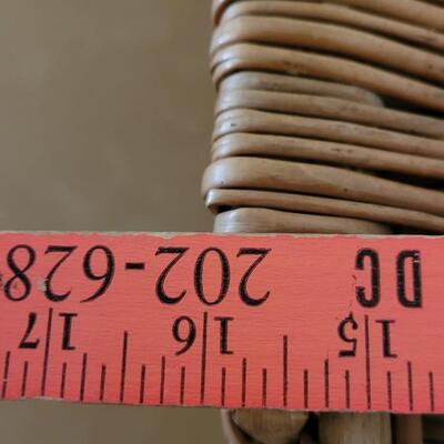 Lot 219: Vintage Large Wicker Trunck
