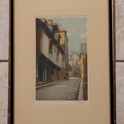 Lot 226: Vintage Hand Signed Artwork