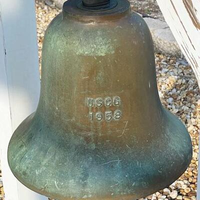 LOT#1BY: Bronze U.S. Coast Guard Bell