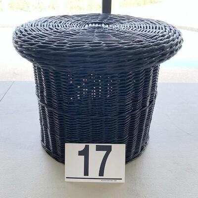 LOT#17P: Wicker Plant Stand 