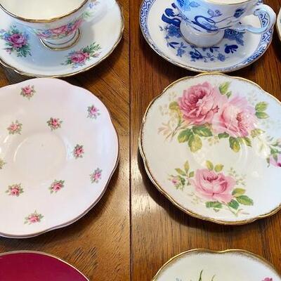 LOT#75D: Cup and Saucer Lot