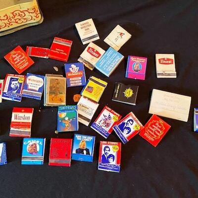 LOT#93D: Assorted Vintage Matchbook Lot
