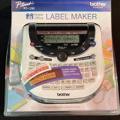 LOT#95D: Unopened P-Touch Label Maker