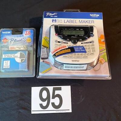 LOT#95D: Unopened P-Touch Label Maker