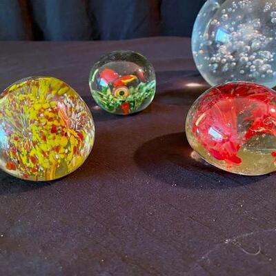 LOT#101D: Paperweight Lot #1