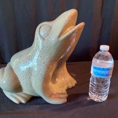 LOT#107D: Large Ceramic Frog