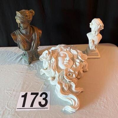 LOT#173L: Busts and More Lot