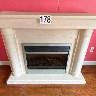 LOT#178L: Dimplex Electric Fireplace