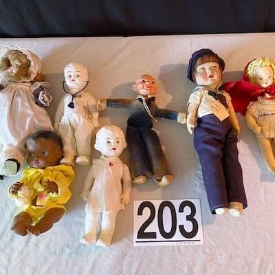 LOT#203L: Doll Lot #3