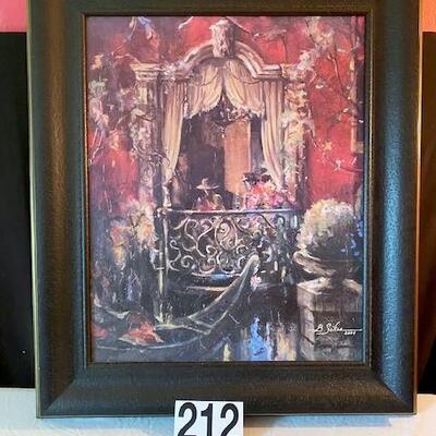 LOT#212MB: 2004 Signed/Numbered B. Sikes Giclee