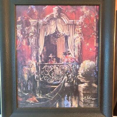 LOT#212MB: 2004 Signed/Numbered B. Sikes Giclee