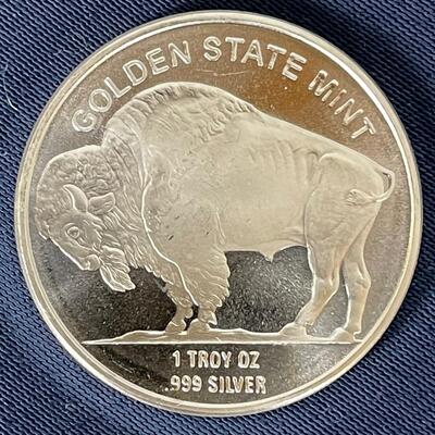 One Troy Ounce Silver Bullion Coin 