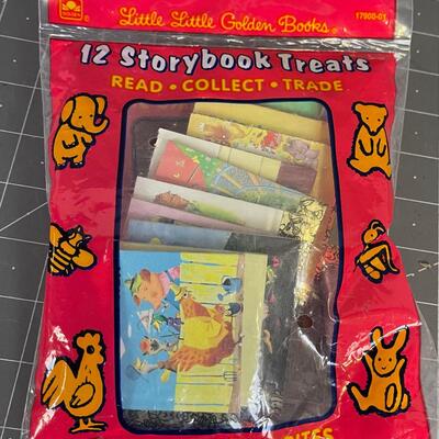12 Miniature Golden Books, Like New in Package