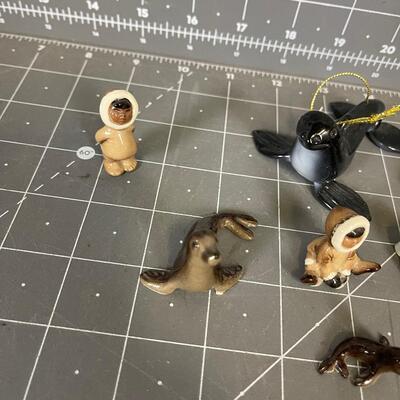 Miniature Walrus, Seals, Eskimo