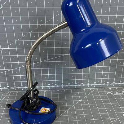 Blue Desk Lamp 