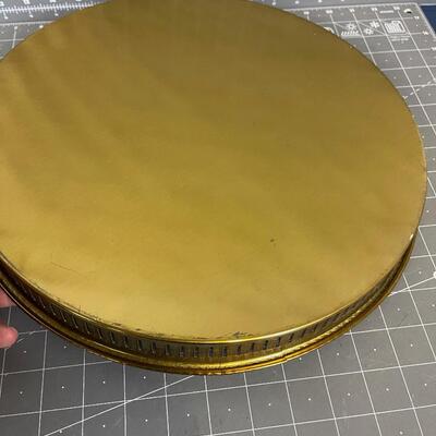 Solid Brass Serving Tray 