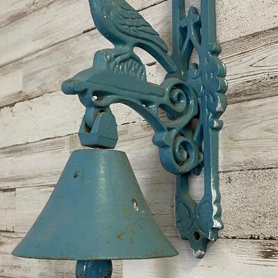 Cast Iron Blue Bird Bell - DARLING!!!