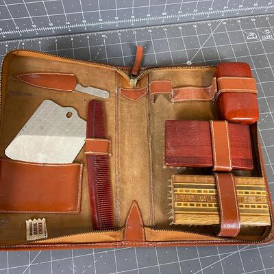 Leather Travel Kit