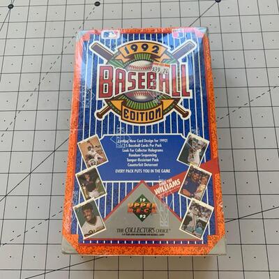 #5 Upper Deck 1992 Baseball Collector Edition Box SEALED