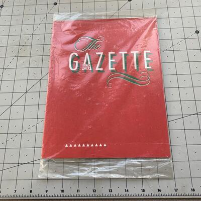 #16 The Gazette Pro Set Booklet SEALED 