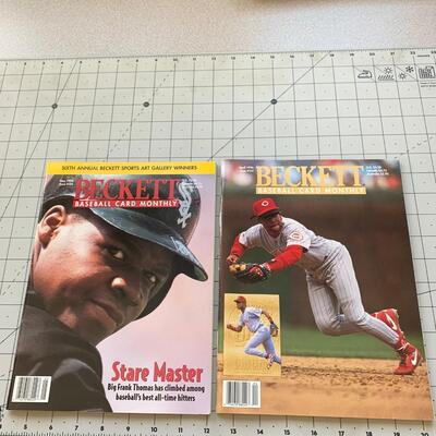 #22 Beckett Baseball Monthly Issues 133 & 134