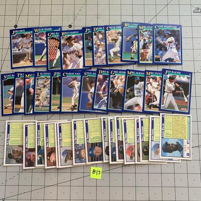 #87 Score '91 Baseball Card Selection Lot B13