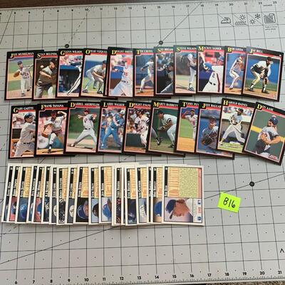 #90 Score '91 Baseball Card Selection B16