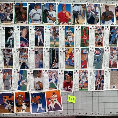 #112 Upper Deck Baseball Card Selection B39