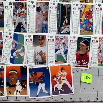 #112 Upper Deck Baseball Card Selection B39