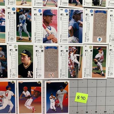 #113 Upper Deck Baseball Card Selection B39