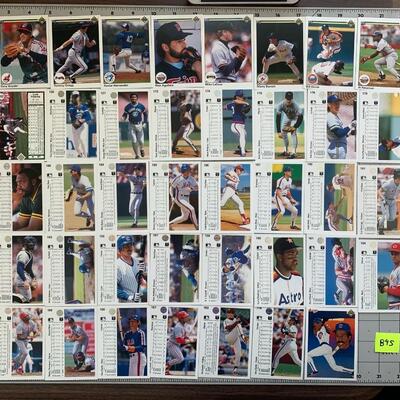 #118 Upper Deck Baseball Card Selection B45