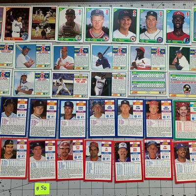 #123 Score '90 Baseball Card Selection B50