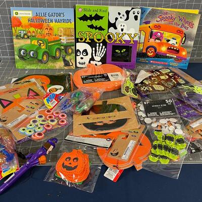 Halloween Stickers Books and Novelty Items 