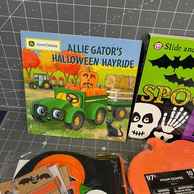 Halloween Stickers Books and Novelty Items 