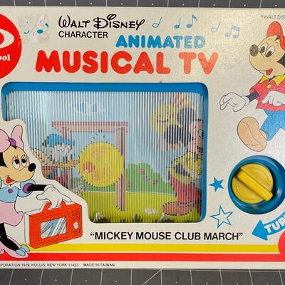 Animated Musical TV Mickey Mouse New in the Box 