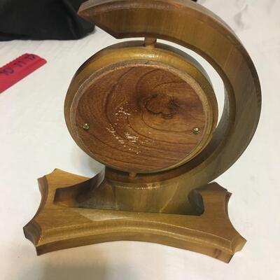 Wood Mantle Clock