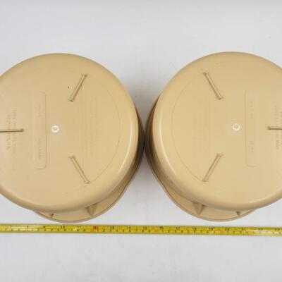 VINTAGE CHEX MIX BOWLS - 2 PC