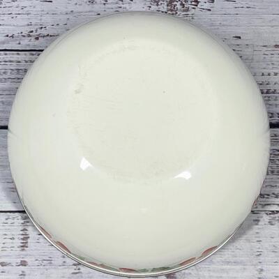 Strawberry and Flower Designed Bowl