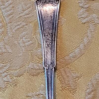 Lot 244: Vintage & Antique Art Deco Silver Plate Serving Utensils