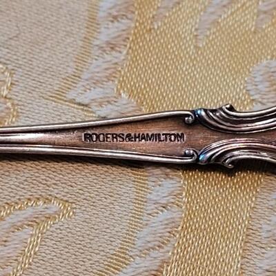 Lot 246: (3) Miniature Collector's Silver Plate Spoons (Demitasse Size)