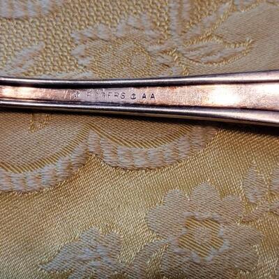 Lot 247: Vintage & Antique Silver Plate Berry Spoons & Serving Fork