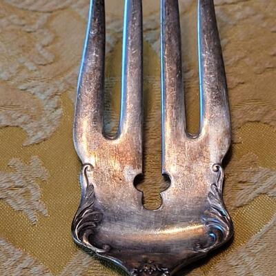 Lot 249: Antique & Vintage Mixed Silver Plate Serving Utensils