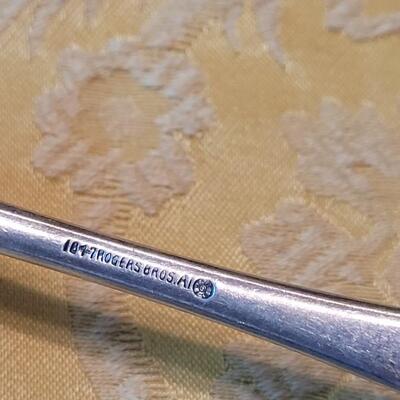 Lot 249: Antique & Vintage Mixed Silver Plate Serving Utensils
