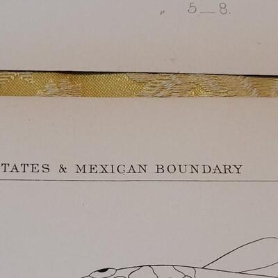 Lot 252: Antique Mid- 1800's U.S.P.R.R. Ex. & Surveys (United States PacificRailroad) "Fishes Plates"