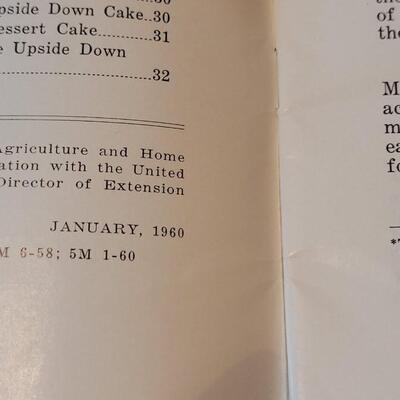 Lot 260: 1960 CSU High Altitude Cook Book