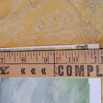 Lot 262: (3) Original Watercolors - Artist Unknown-  One Painting is double sided