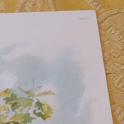 Lot 264: Antique Plate Prints, Singer Bird Cards and Wildflowers of California Mini Booklet