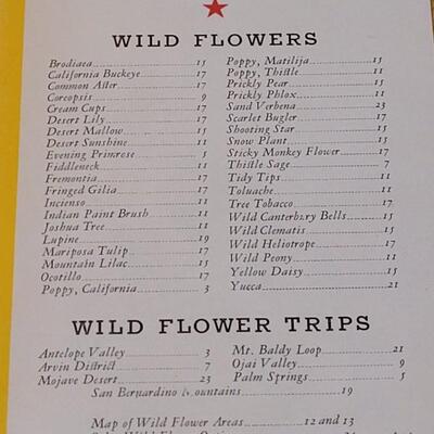 Lot 264: Antique Plate Prints, Singer Bird Cards and Wildflowers of California Mini Booklet