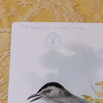 Lot 264: Antique Plate Prints, Singer Bird Cards and Wildflowers of California Mini Booklet